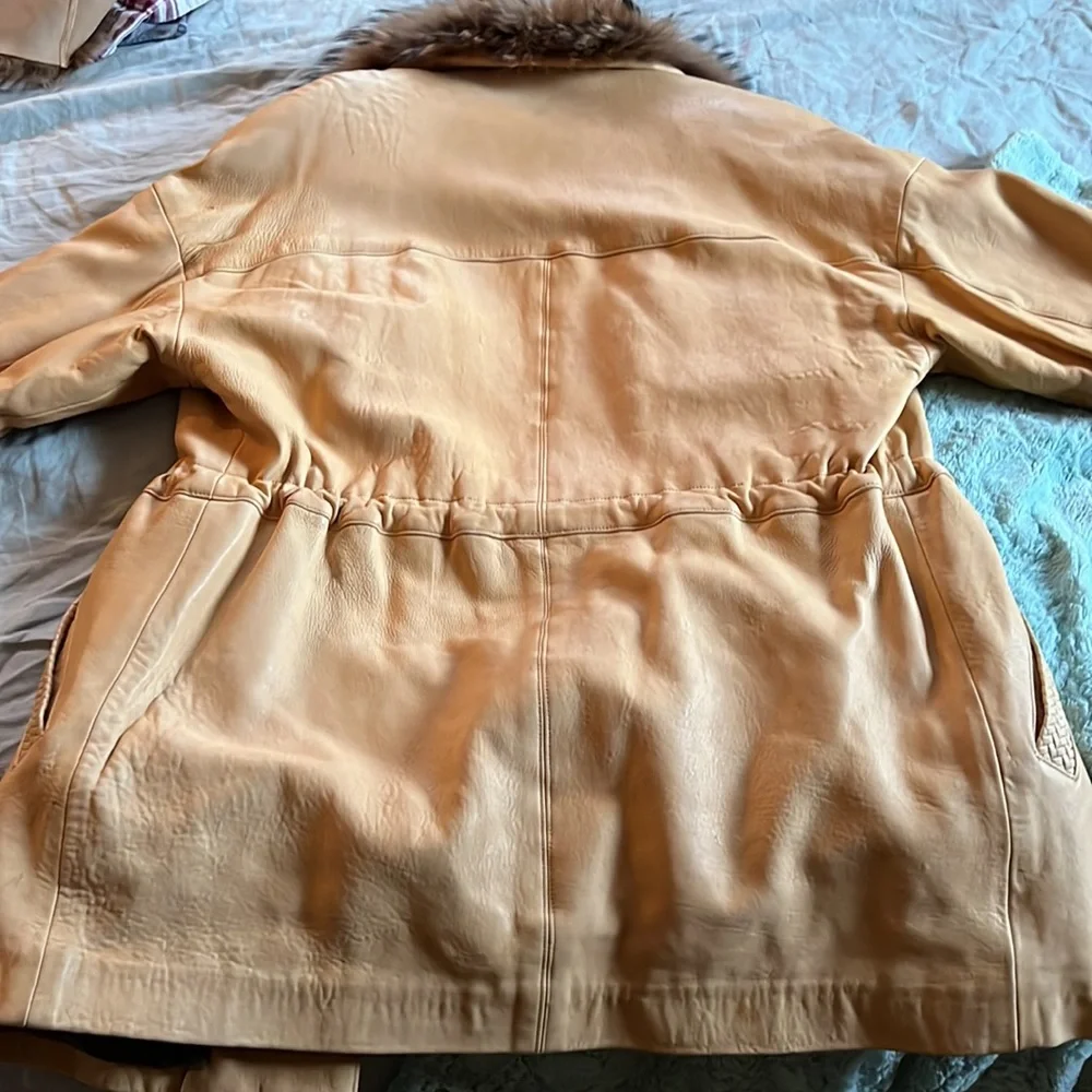 Vintage Leather Coat - Picture 11 of 11